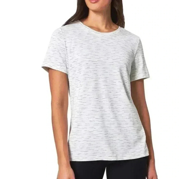 NWOT 2 Pack Mondetta Active Tees Black White Space Dye T-shirts Various Sizes - Picture 2 of 7